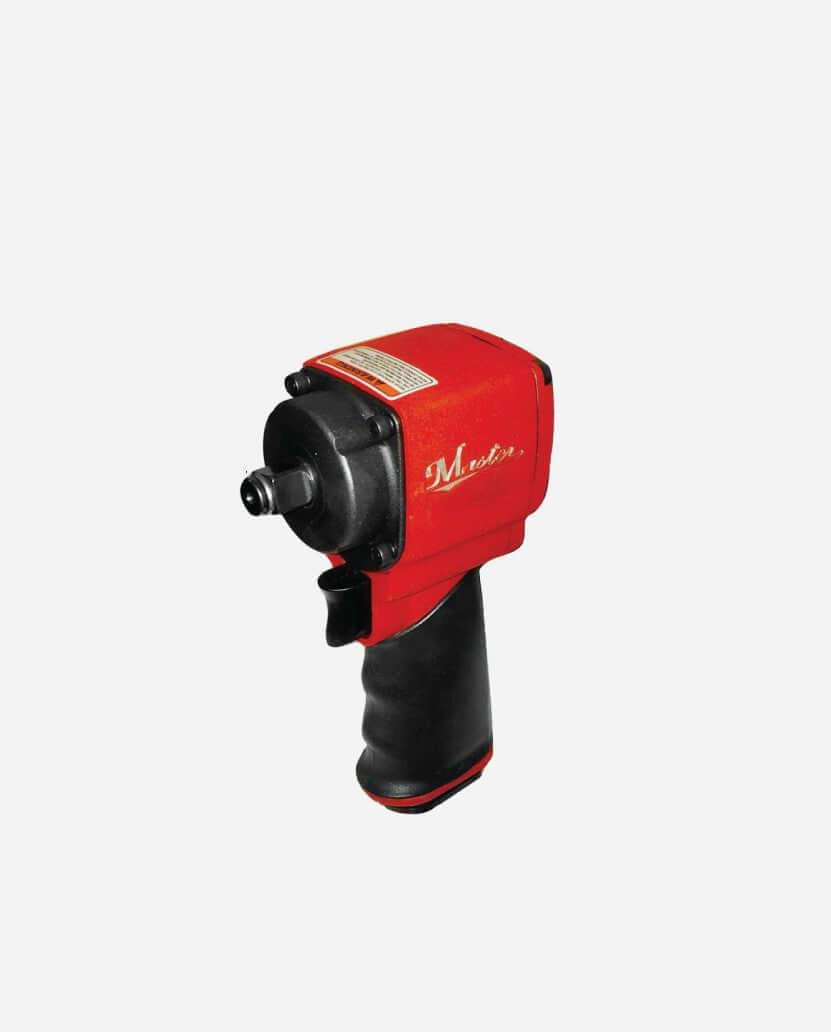 Master Palm 1/2" Small Twin Hammer Air Impact Wrench, Max. 700 Ft/lb Torque - 68630 - USD $450 - Master Palm Pneumatic