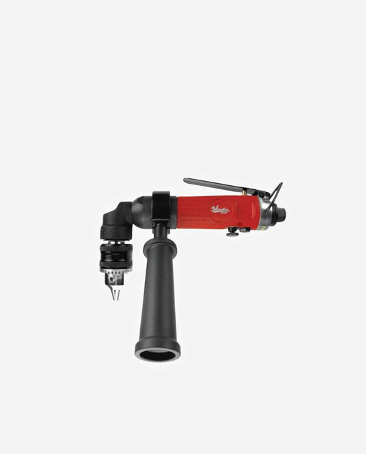 a red and black tool is on a white background